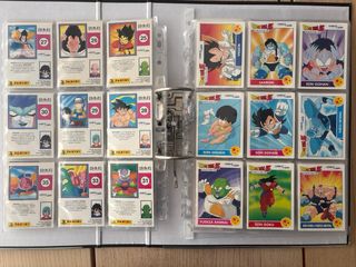 77 Cartas Dragon Ball Z Combat Cards