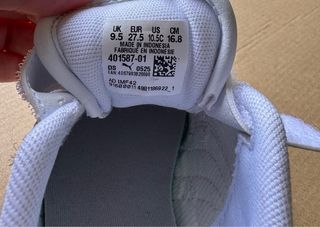 Zapatillas Puma Blancas niño/niña talla 27,5