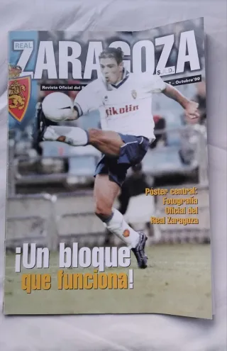 Revista oficial del Real Zaragoza n°2 Octubre 1999