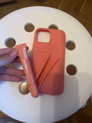 Funda Rhode Coral + Bálsamo Labial IPhone 13promax