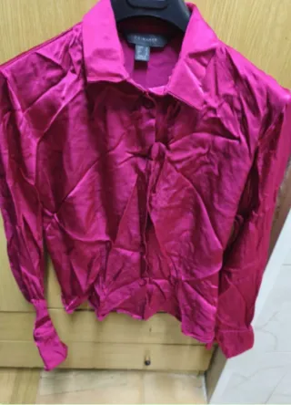 Camisa rosa fucsia Primark Talla 42