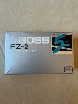 Boss Hyper Fuzz FZ‑2 Vintage – Pedal Guitarra Clás