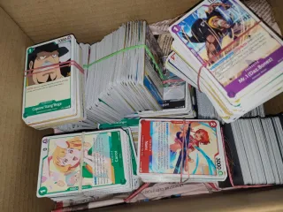 Lotto 1 kg carte One Piece  da op01 a op13 tcg