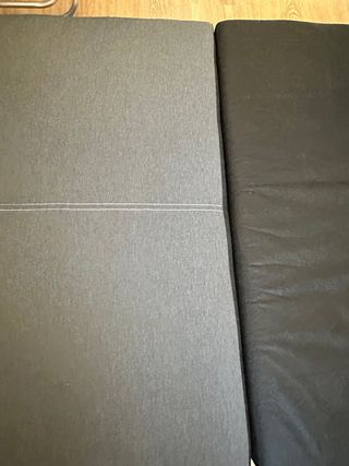 Sofá Cama Gris Pequeño