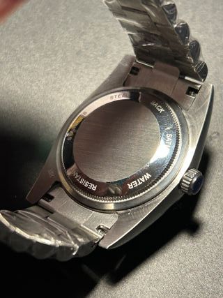 RELOJ AIMIMO CUARZO, DÍA Y FECHA, ESFERA AZUL