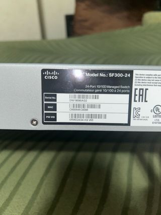 RAC ETHERNET Cisco SF300-24