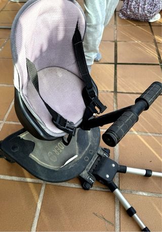 Asiento con plataforma para carrito