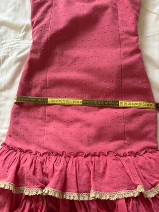 Vestido de flamenca canastero