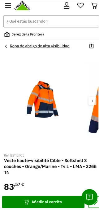 Chaqueta Sothsell Naranja/Azul