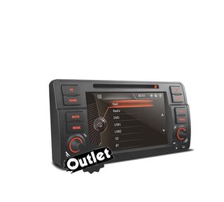 JI RADIO NAVEGADOR 7" BMW SERIE 3 E46 98-06 USB GPS TACTIL H