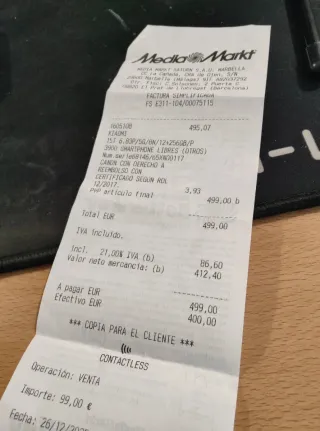 Xiaomi 15T 256GB Dorado