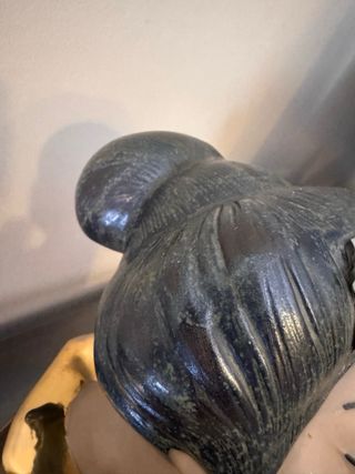 Figura Geisha con Jarrón Nadal