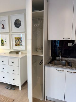 Armario Alto Blanco IKEA 2 Puertas