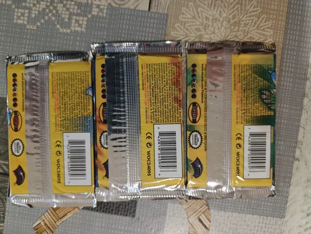 3 Sobres Pokémon Base Set 1999 Español( 1 Heavy)