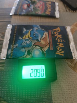 3 Sobres Pokémon Base Set 1999 Español( 1 Heavy)