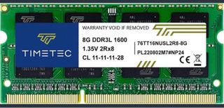 Memoria RAM TIMETEC 8GB DDR3L SO-DIMM