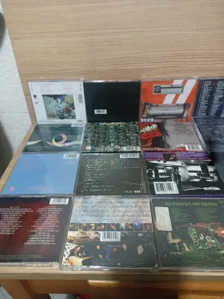 Lote CDs Rock y Metal