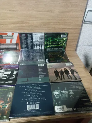 Lote CDs Rock y Metal