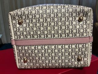 Bolso Carolina Herrera Matryoshka Locked Beig/Rosa