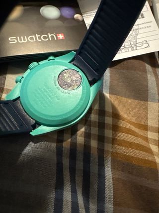 Swatch Moonswatch Polar Lights Bioceramic