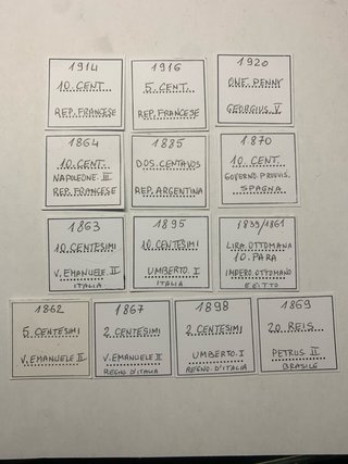 Lotto di 13 monete antiche