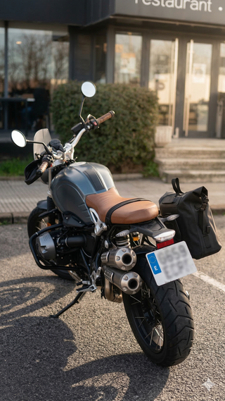 BMW NINET SCRAMBLER 2019 (es de empresa sin ITP)