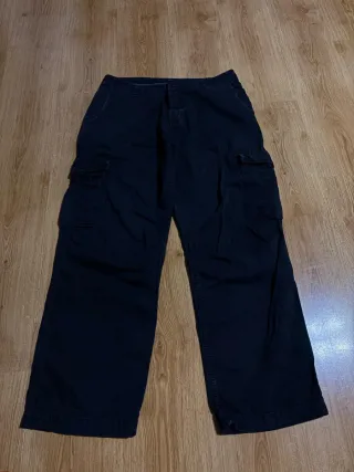 Pantalones Cargo Carhartt Baggy Fit Negros