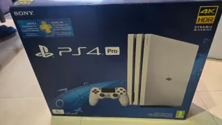 Caja PS4 Pro Blanca Glacier White 1TB