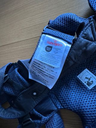 Mochila Portabebé BabyBjörn 0-12 meses