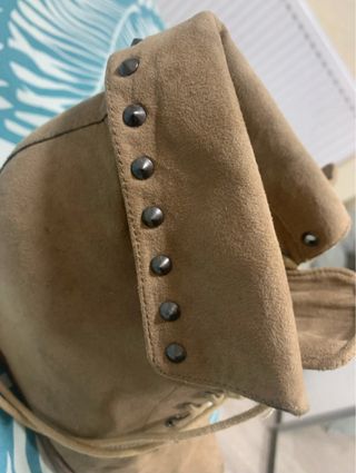 Botas cuña Pull&Bear marrones