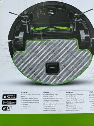 Aspirador iRobot Roomba Combo. También friega.