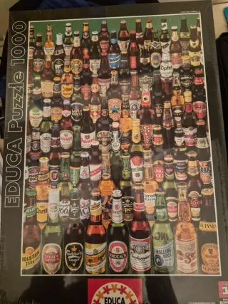 a estrenar Puzzle Educa 1000 piezas Cervezas