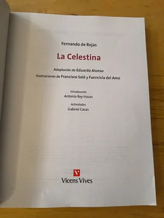 La Celestina - Clasicos Adaptados N/c