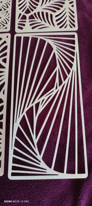 Plantillas / Stencils Decorativos (Set 4)