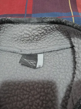 Forro polar Diadora gris