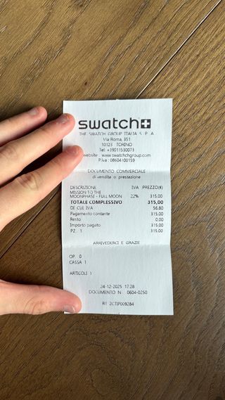 Swatch MoonSwatch Missione Luna x Snoopy