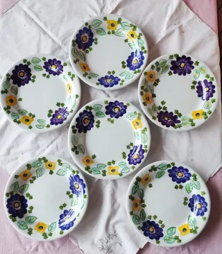 6 piatti grandi Mondovì Ginori