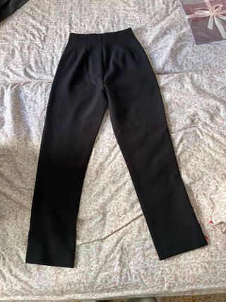 Pantalones negros de vestir