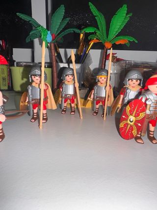 Playmobil Romanos Soldados + Estandarte
