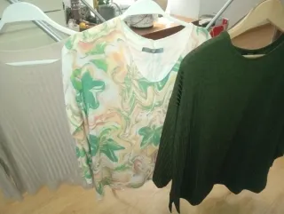 Lote 7 jerseys: rosa, amarillo y negro