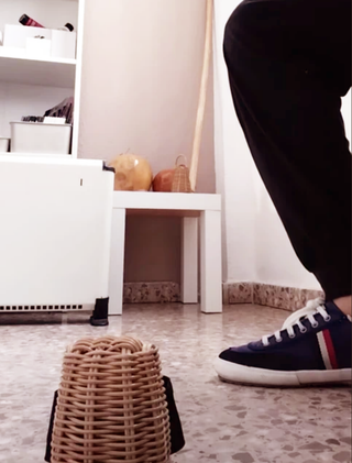 Maraca de pie accesorio Cajón Flamenco y Percusión