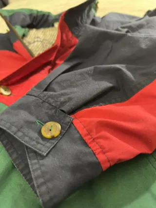 Chaqueta vintage color block