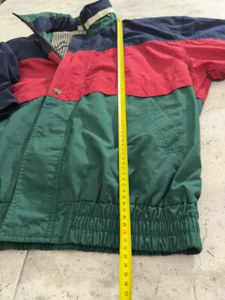 Chaqueta vintage color block