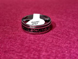 Pack 4 Anillos Spinner "Anti-estres" - Acero Inox