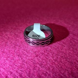 Pack 4 Anillos Spinner "Anti-estres" - Acero Inox