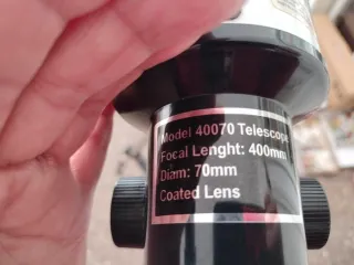 Telescopio Gosky 70AZ con adaptador móvil
