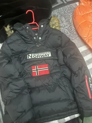 Chaqueta Geographical Norway Negra