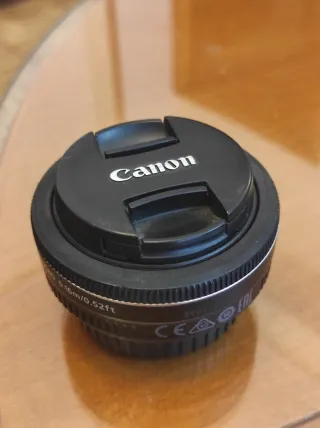 Objetivo Canon EFS 24mm