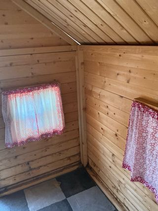 Casa de madera infantil