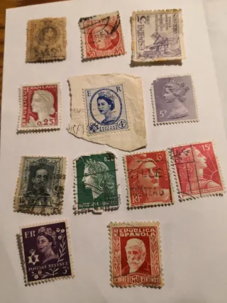 Lote de sellos antiguos